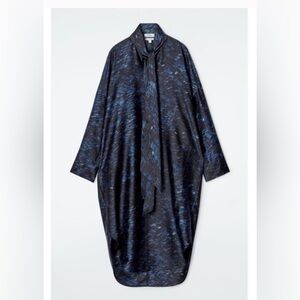 COS x Chris Perani | Printed Scarf Midi Dress NWT